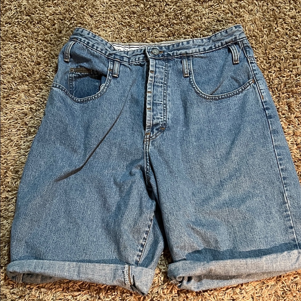 Calvin Klein Jeans Blue Denim Women's Shorts . Vintage from the 90s